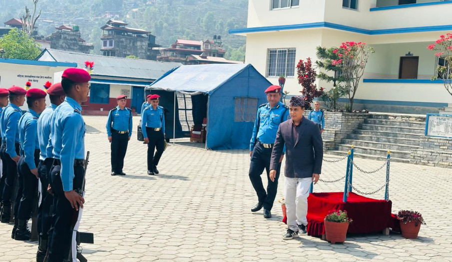 प्नमुख जिल्ला अधिकारी श्री कृष्ण प्रसाद खनालज्यूबाट गरिएको अनुगमन तथा निरीक्षण, २०८२